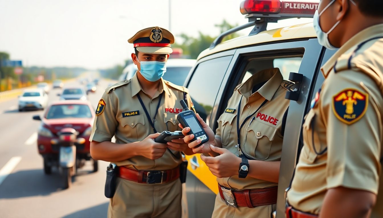 SaveLIFE Foundation Gives 15 Breath Analysers to Hyderabad Traffic Police