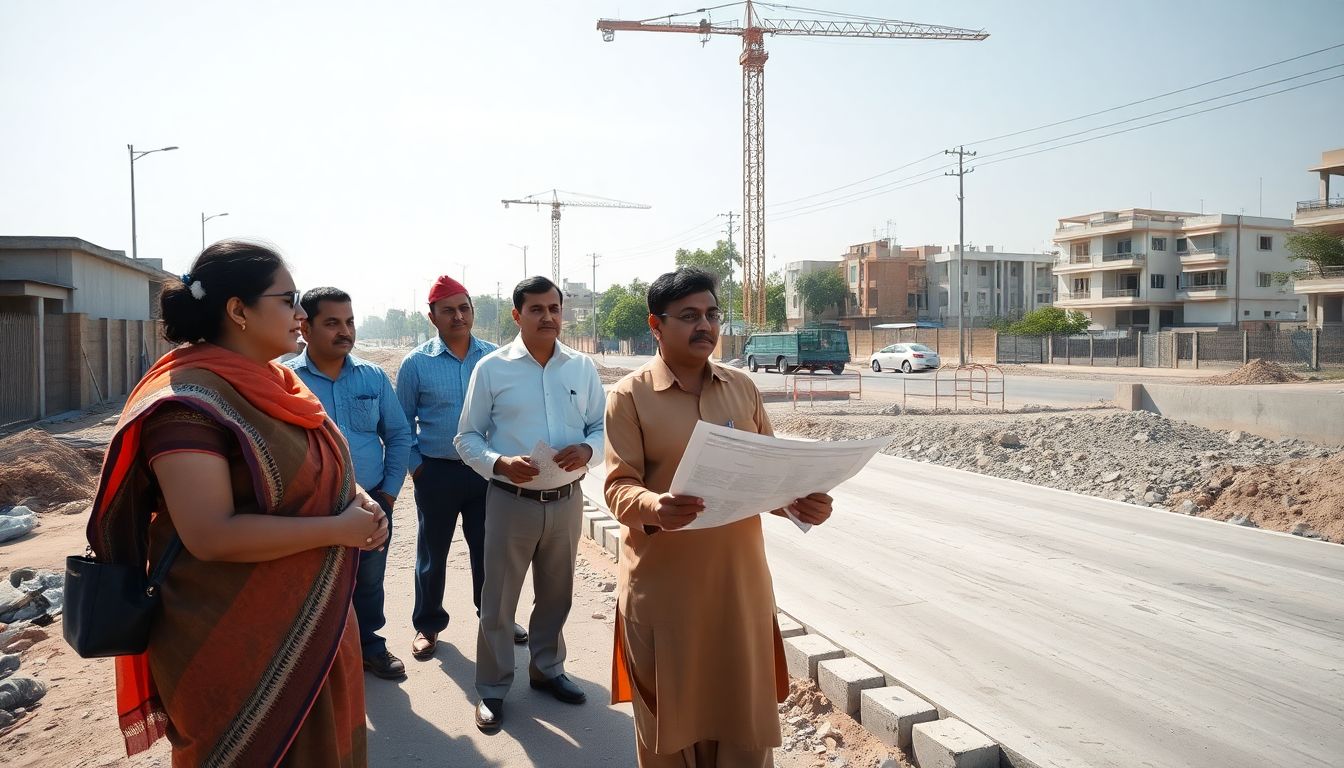 CMC Chief G. Srijana Inspects Development Works Across Patancheru