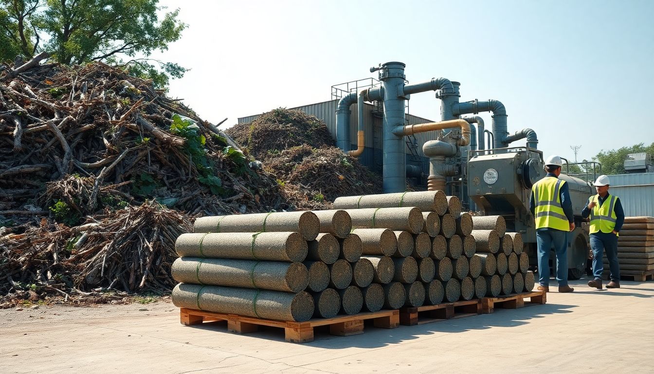 Cyberabad Civic Body Plans Plant to Turn Green Waste into Bio-Briquettes