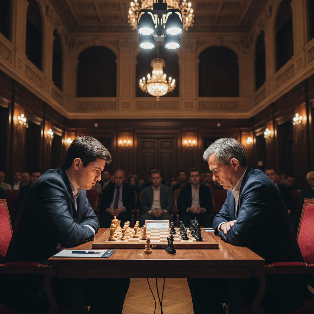 Alireza Firouzja maintains lead at Chennai Grand Masters as Round 4 matches end in draws
