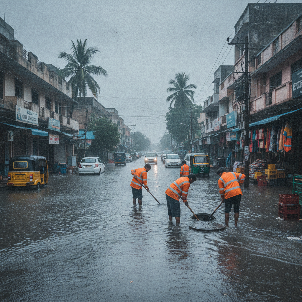 MMC Commissioner Orders Desilting After Rain Floods Keesara, Nagaram And LB Nagar