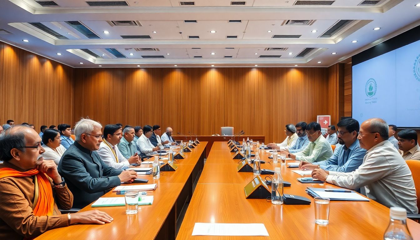 Sanjay Jaju and Ministers Review El Niño Preparedness at Rajendranagar Workshop