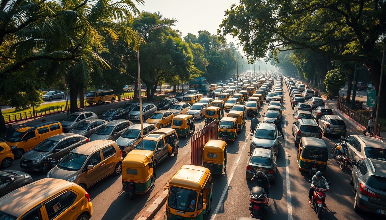 New One-Way Traffic System Around KBR Park Triggers Peak-Hour Gridlock