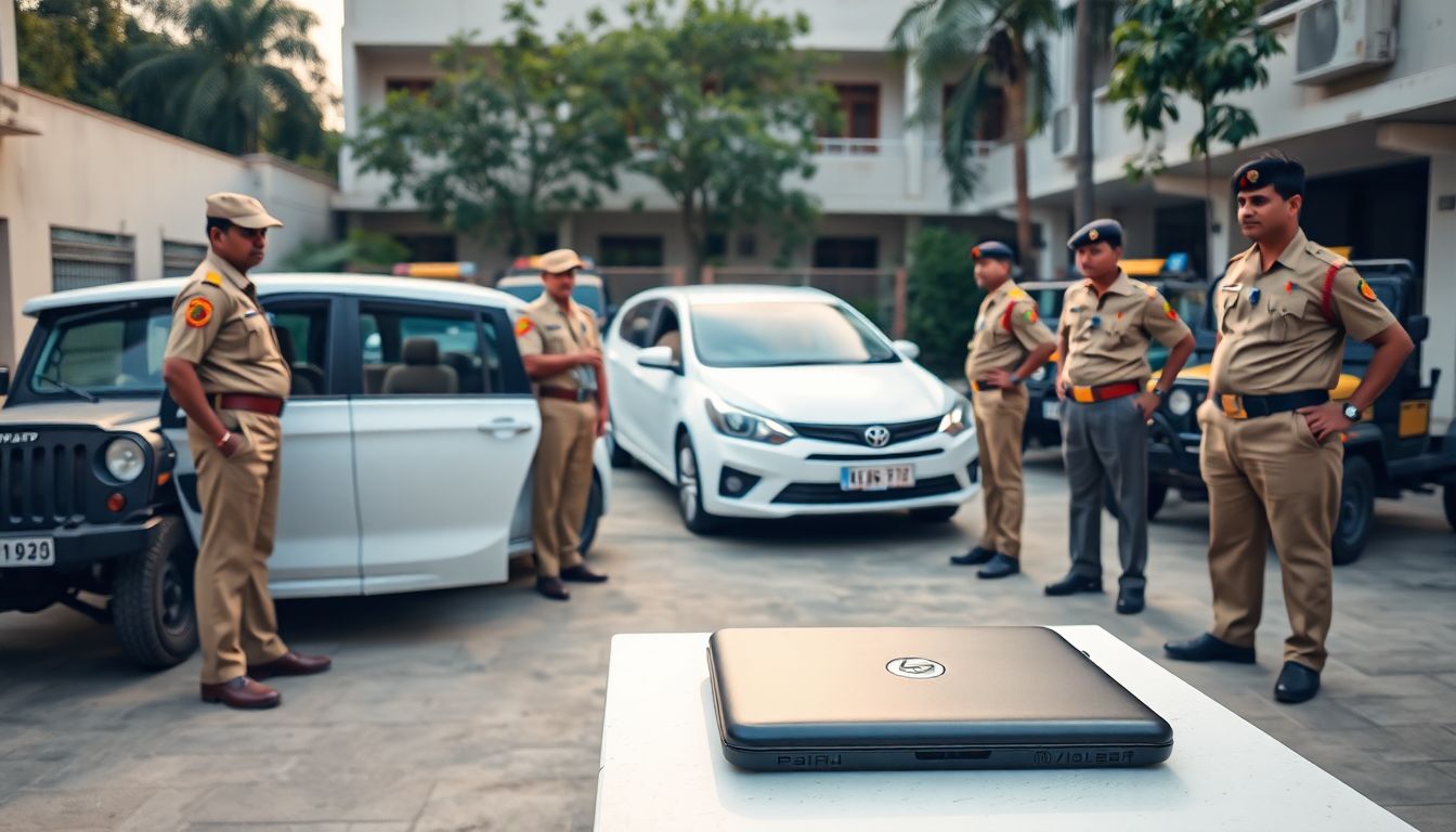 Attapur Police Arrest Automobile Thief, Recover Stolen Hyundai i20 and Laptop
