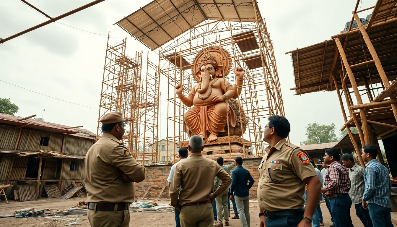 Hyderabad Police Chief Urges Ganesh Organisers to Limit Idol Height to 15 Feet