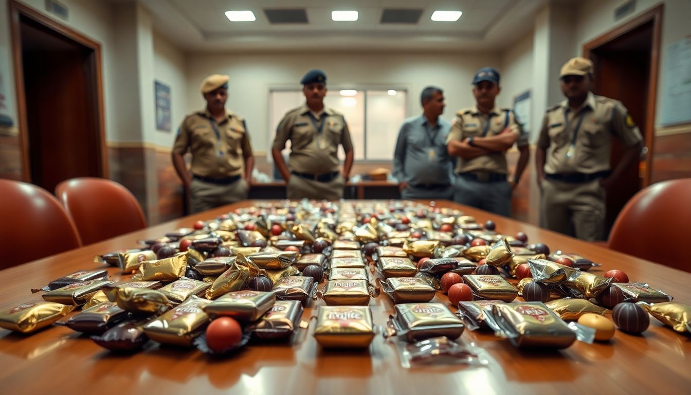 Police Seize Over 5,000 Ganja-Laced Chocolates in Shameerpet
