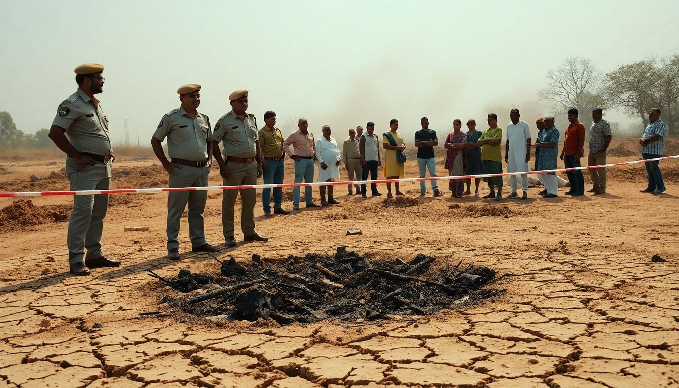 Villagers in Nagarkurnool Exhume and Burn Buried Body to Bring Rain, Police Say