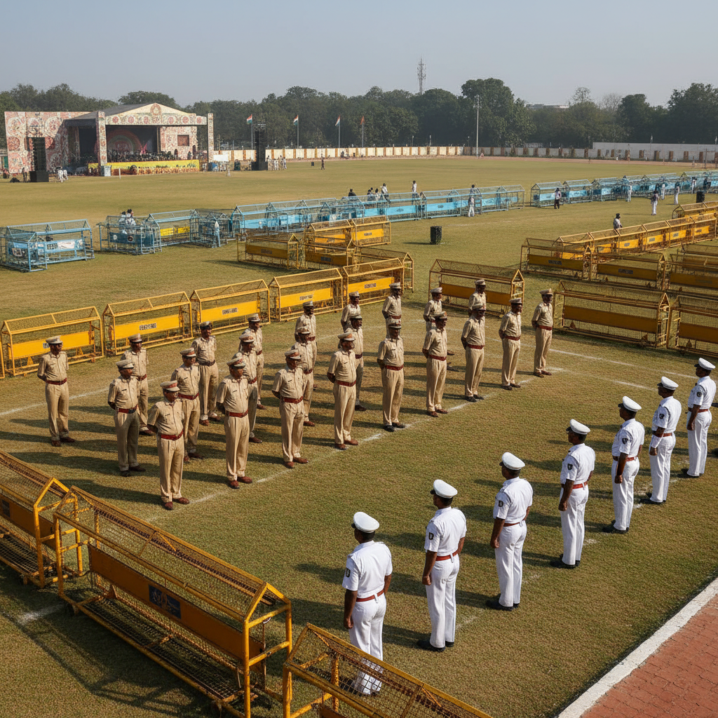 Malkajgiri Police Deploy 1,140 Officers for Secunderabad Parade Grounds Event