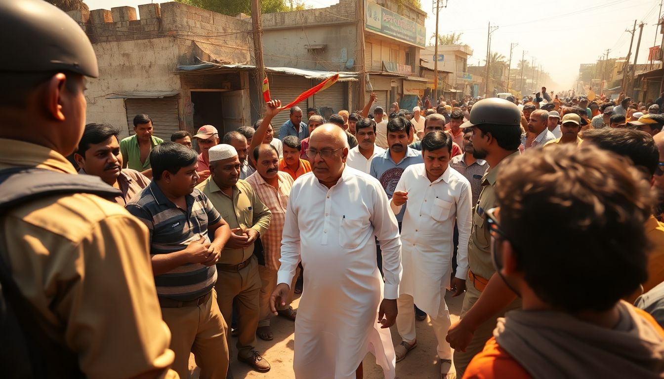 Tensions Escalate in Shabad as Protesters Confront MLA Kale Yadaiah Over Six Murders