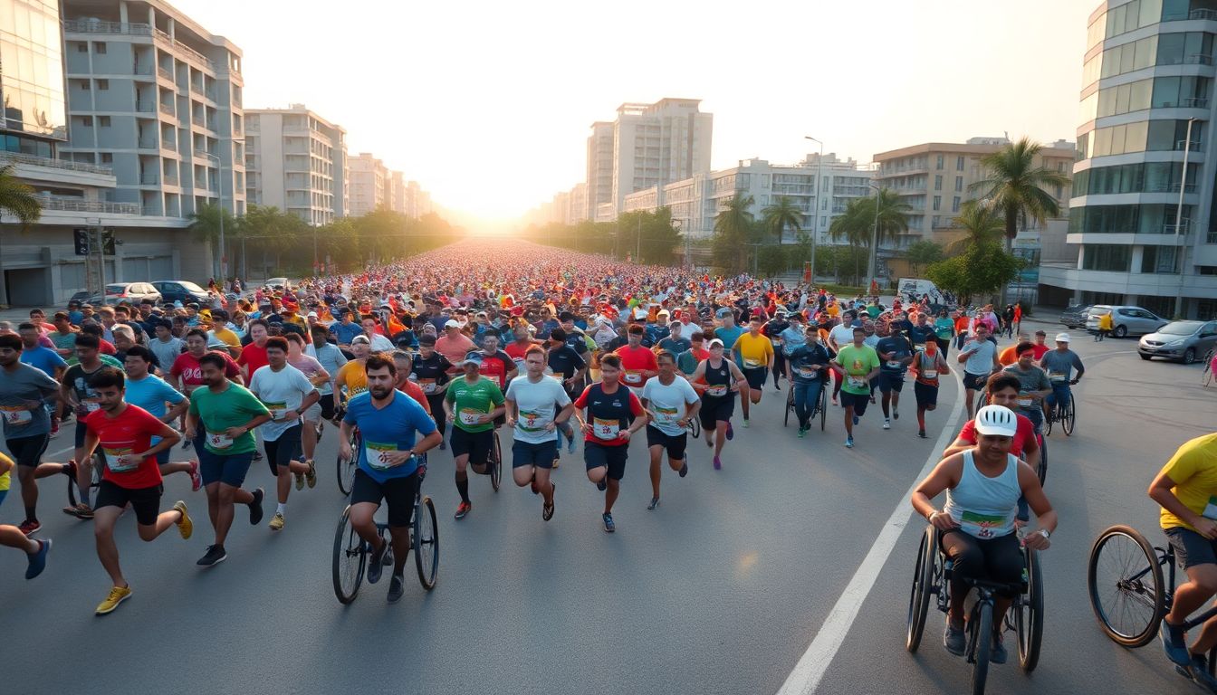 Over 6,500 Runners Take Part in Hyderabad 5K and Inclusive Run at HITEX