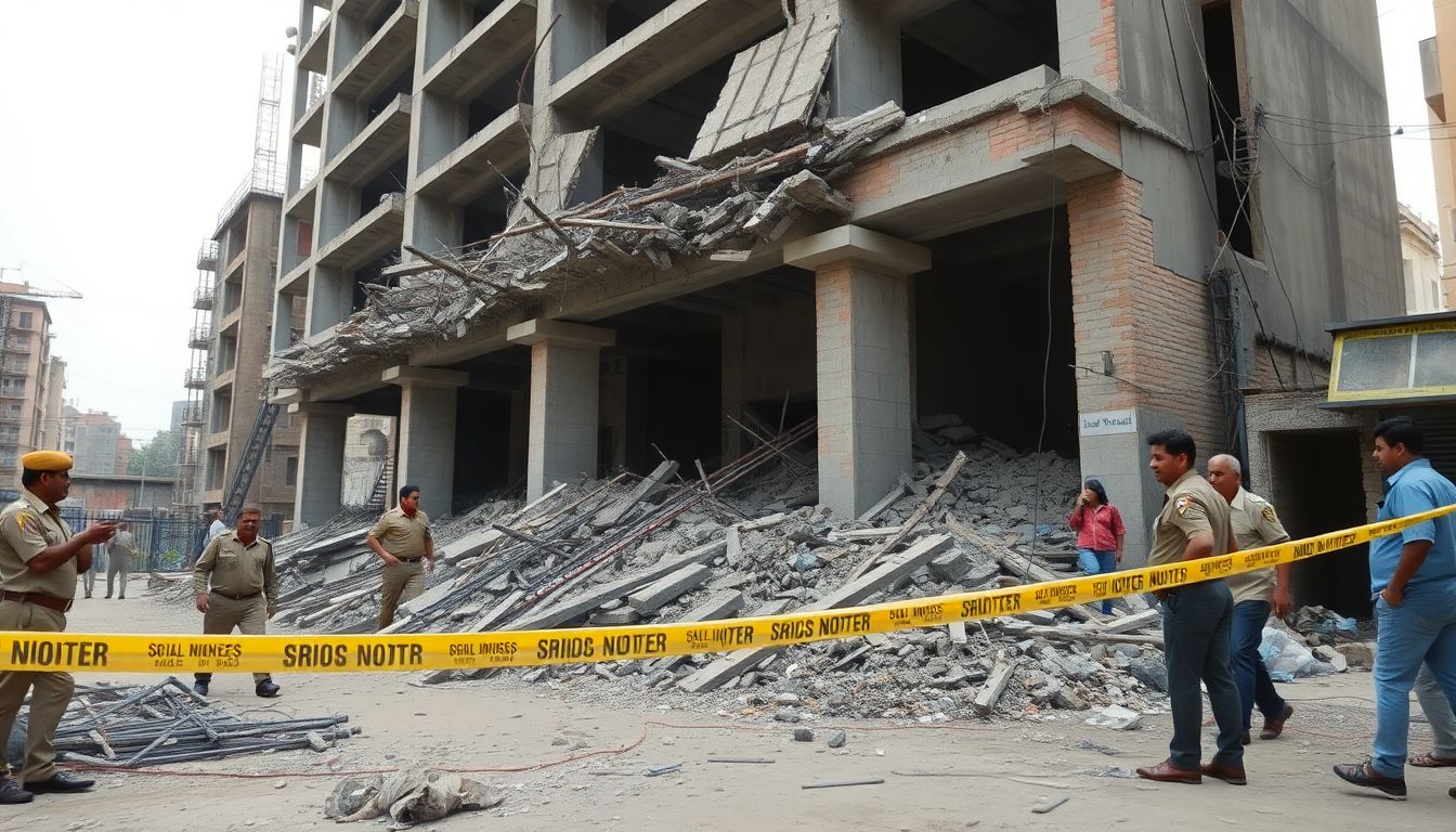 Police Detain Mohammed Sajid Over Fatal Anjaiah Nagar Building Collapse