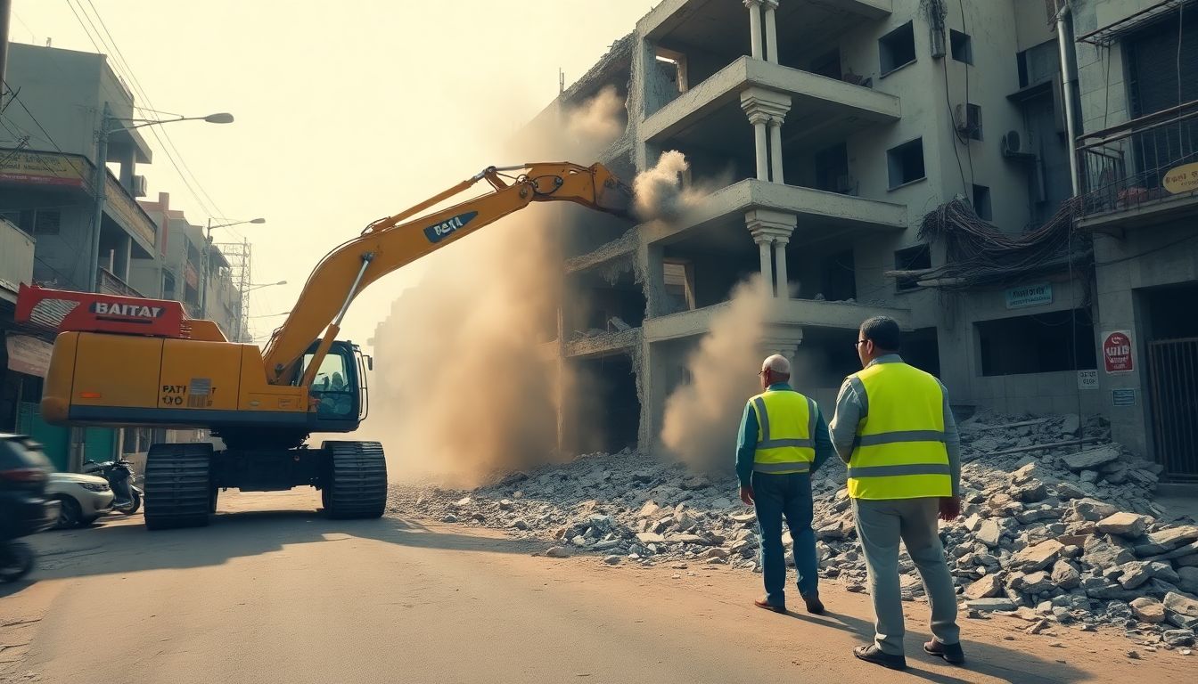 CMC Demolishes 19 Illegal Structures Across Kukatpally and Nearby Circles