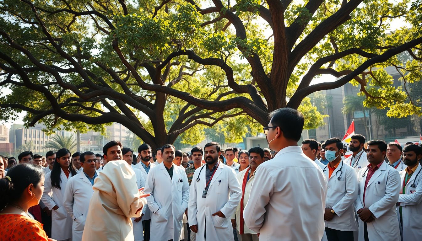 Ex-DPH Dr G Srinivasa Rao Demands AYUSH Doctor Stipend Hike at Indira Park