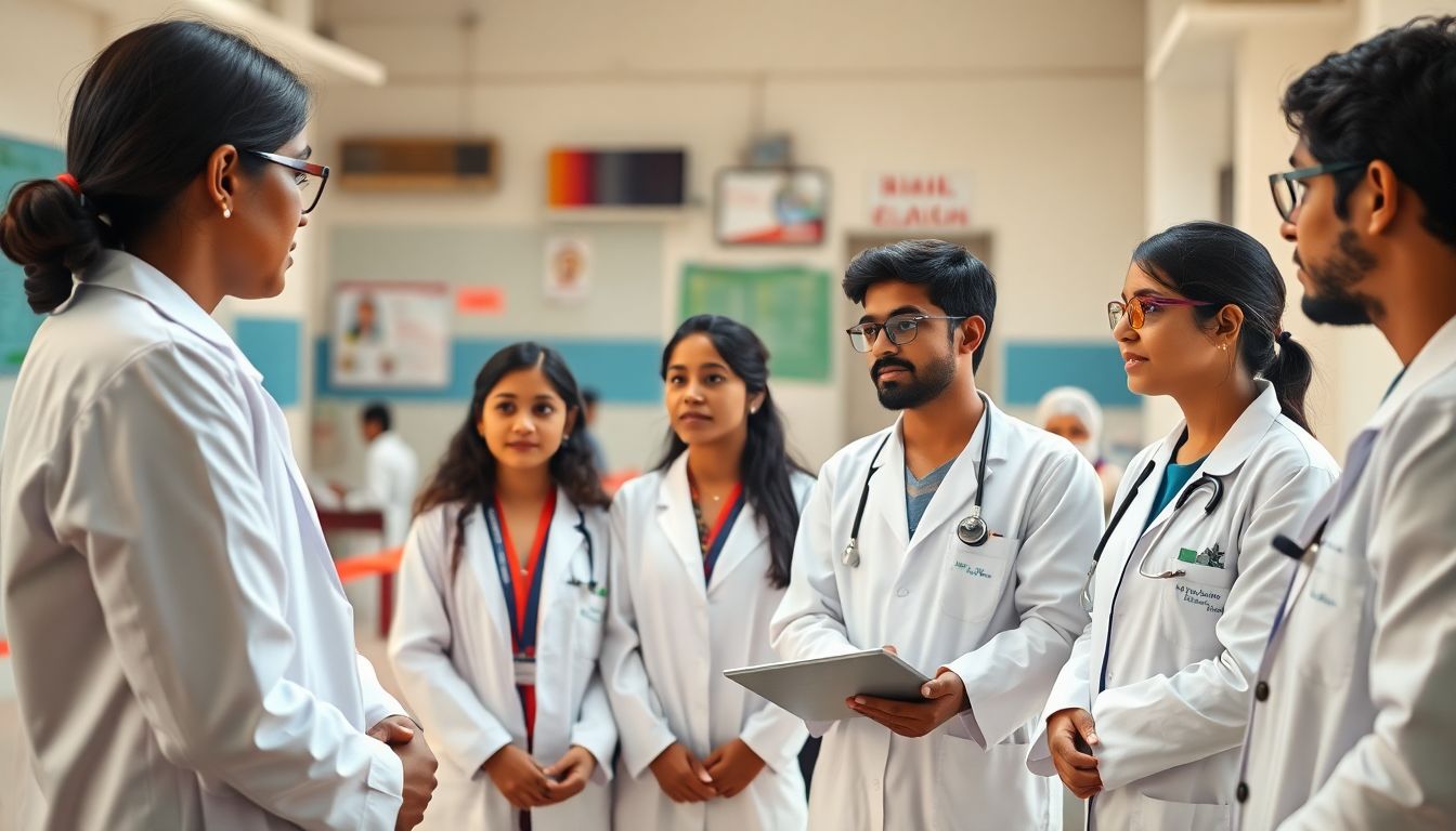 NIMS Doctor Urges Medical Students to Embrace Community Outreach and Exchanges