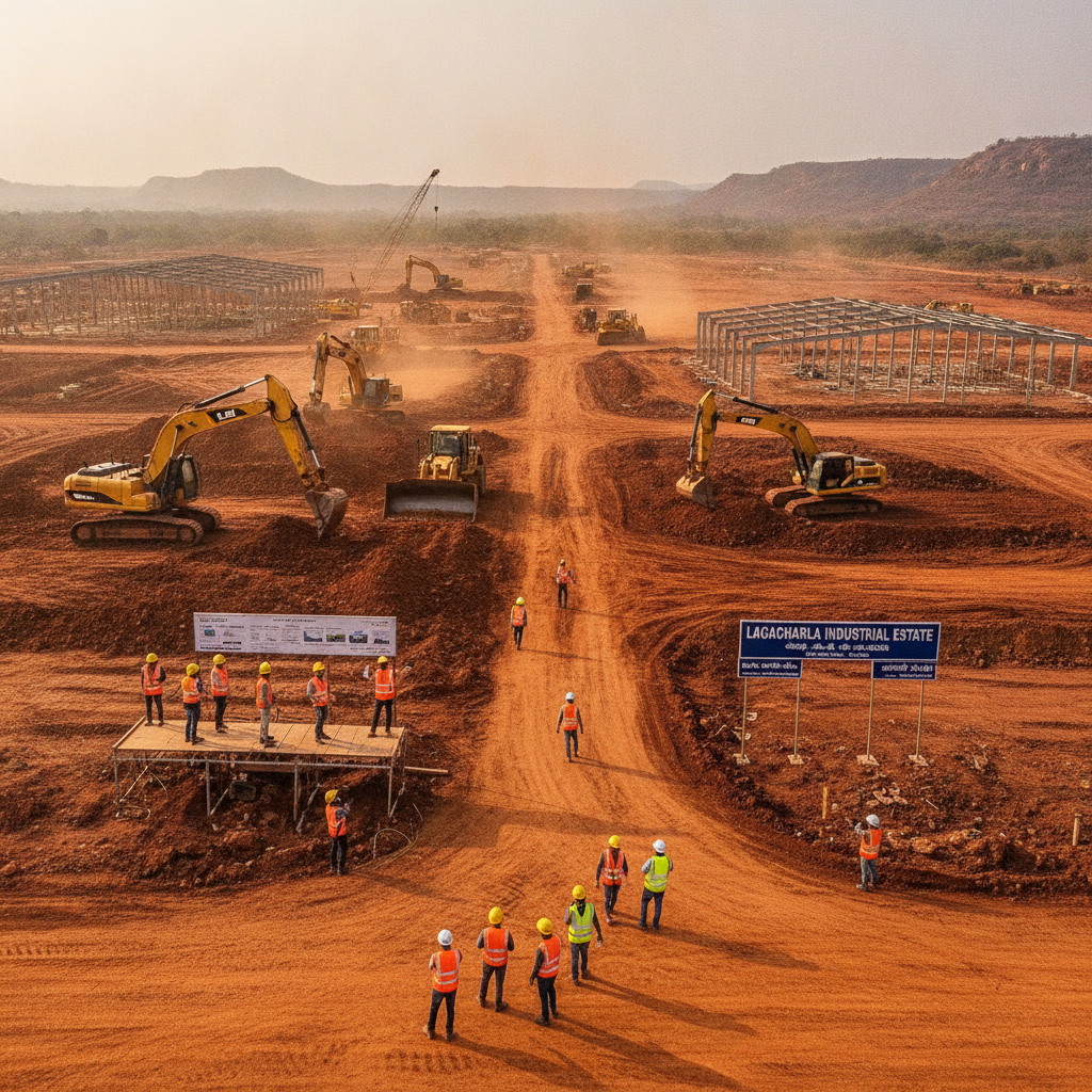Work Begins On 1,200-Acre Lagacharla Industrial Estate In Vikarabad