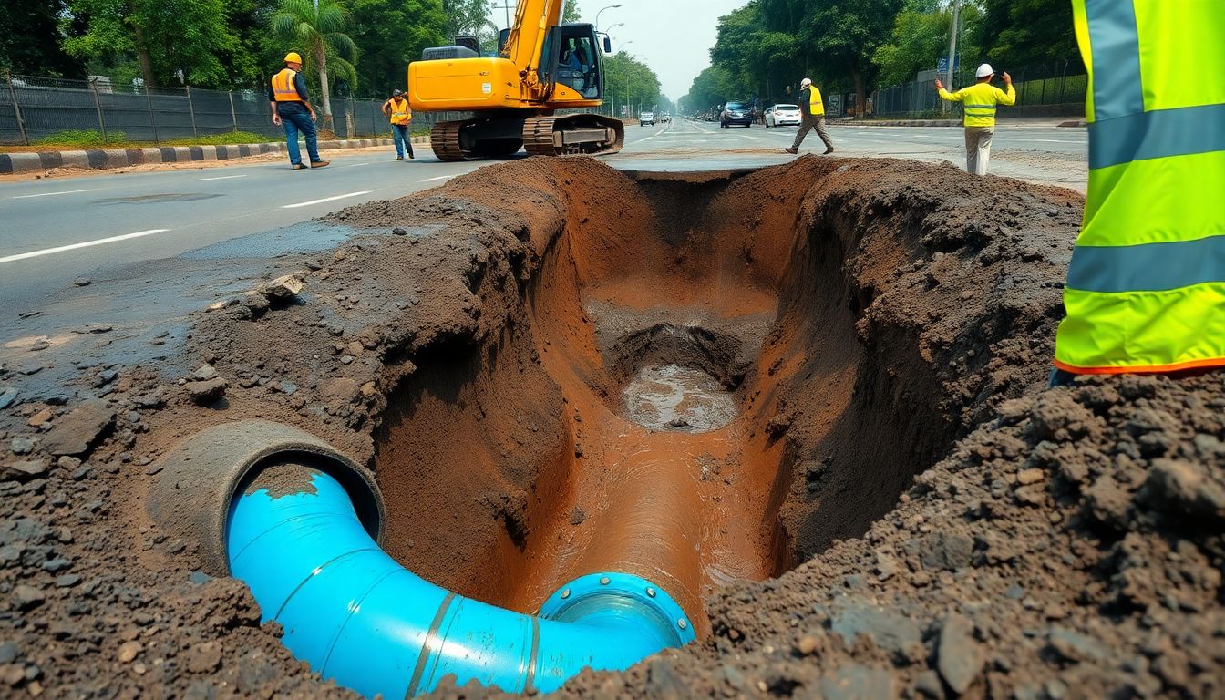 Damaged Pipeline Disrupts Water Supply in Banjara Hills and Other Areas on Saturday