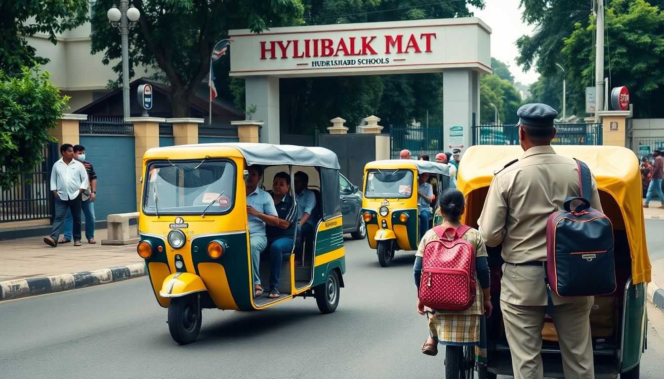 Hyderabad Parents Urge Auto Unions to Exempt School Vehicles from Strike