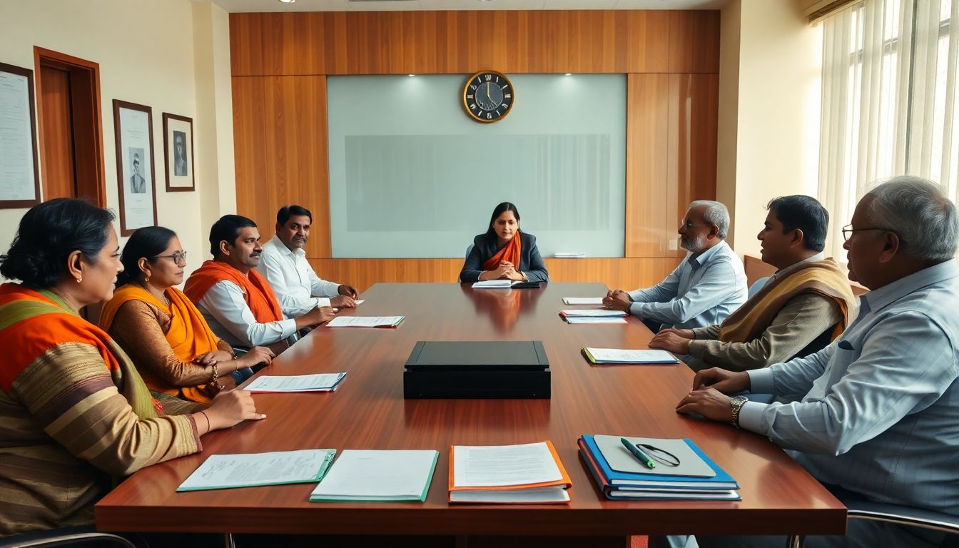 TSWRTU Leaders Meet TGSWREIS Secretary Over Promotions and Pending Arrears