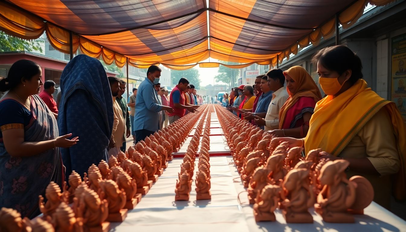 Hyderabad Civic Bodies to Distribute 4 Lakh Free Clay Ganesh Idols