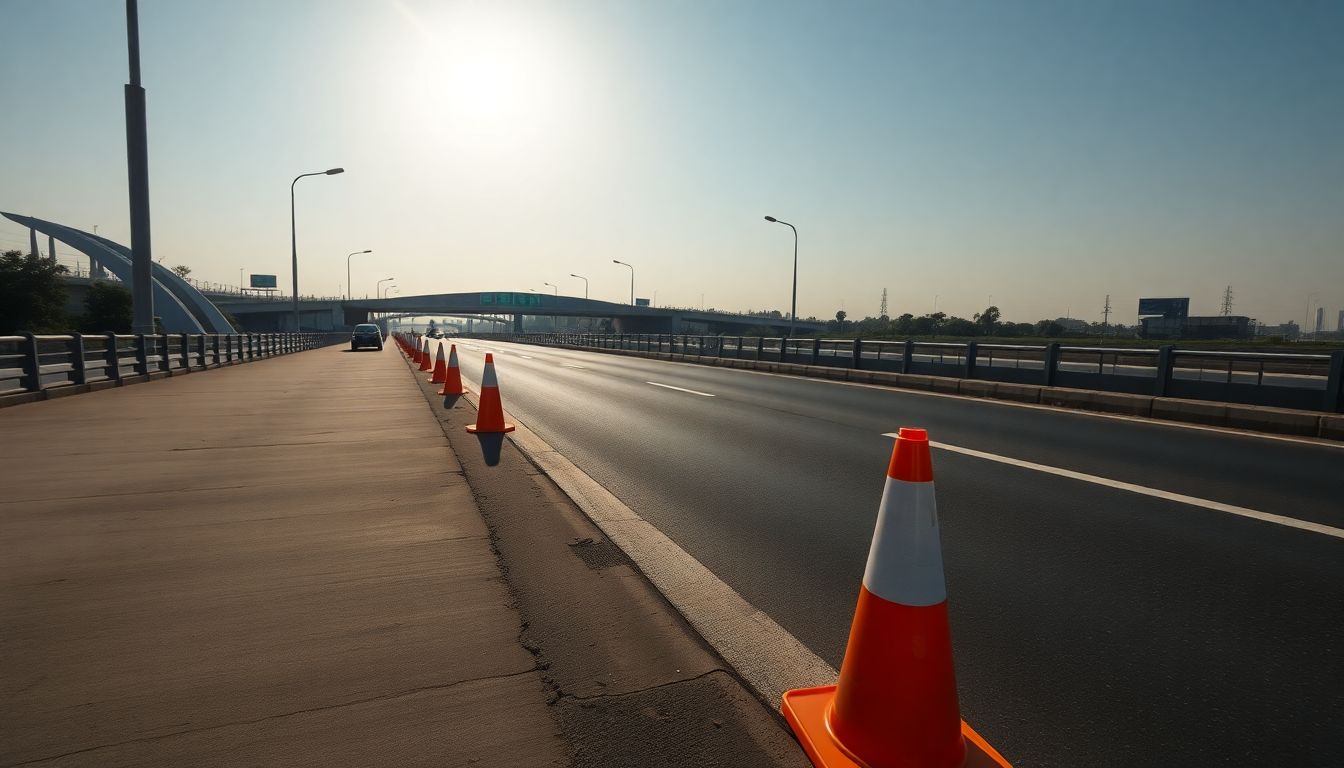 Labourer Killed by Speeding Car on Outer Ring Road Near Exit 15
