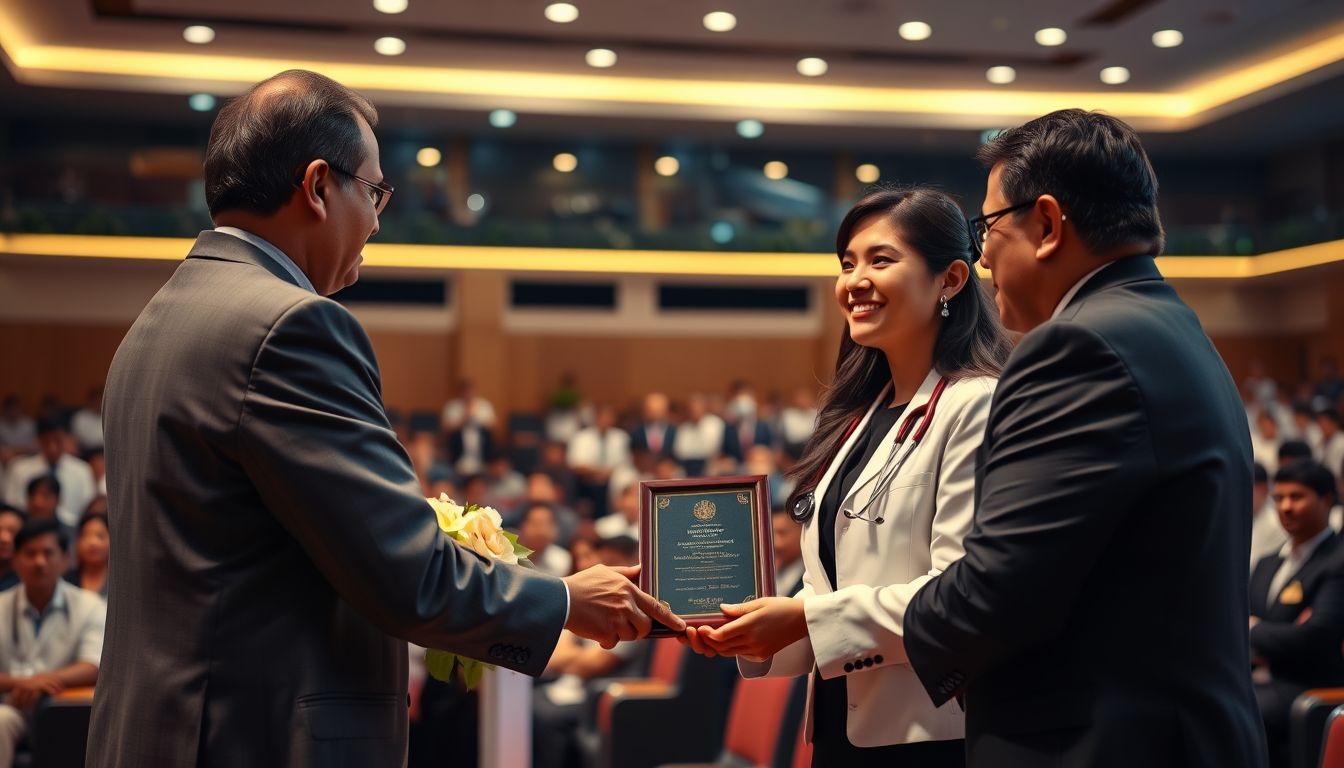Theresa Xavier Wins First NIMS Best Performance Award for MHM Students