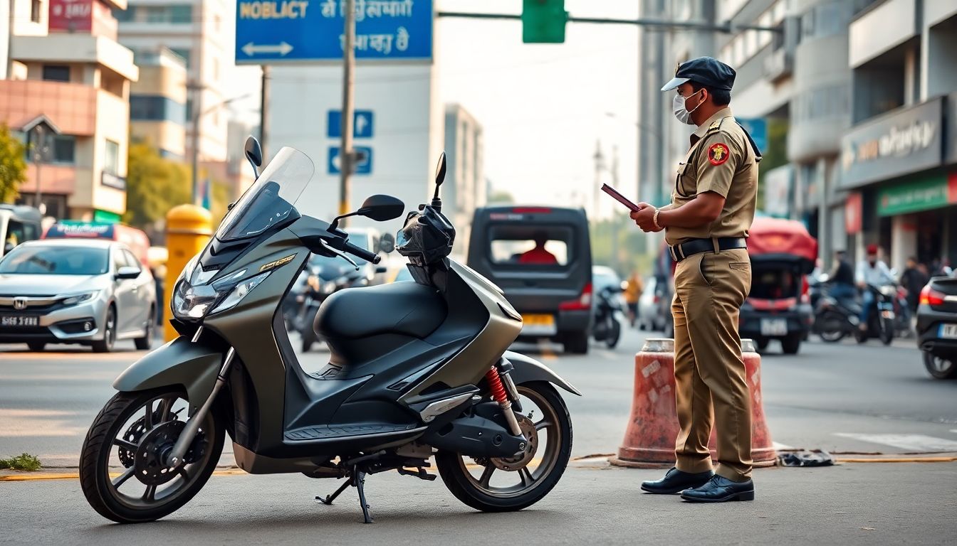 Hyderabad Police Seize Scooter Carrying 5 Minors, Book Vehicle Owner