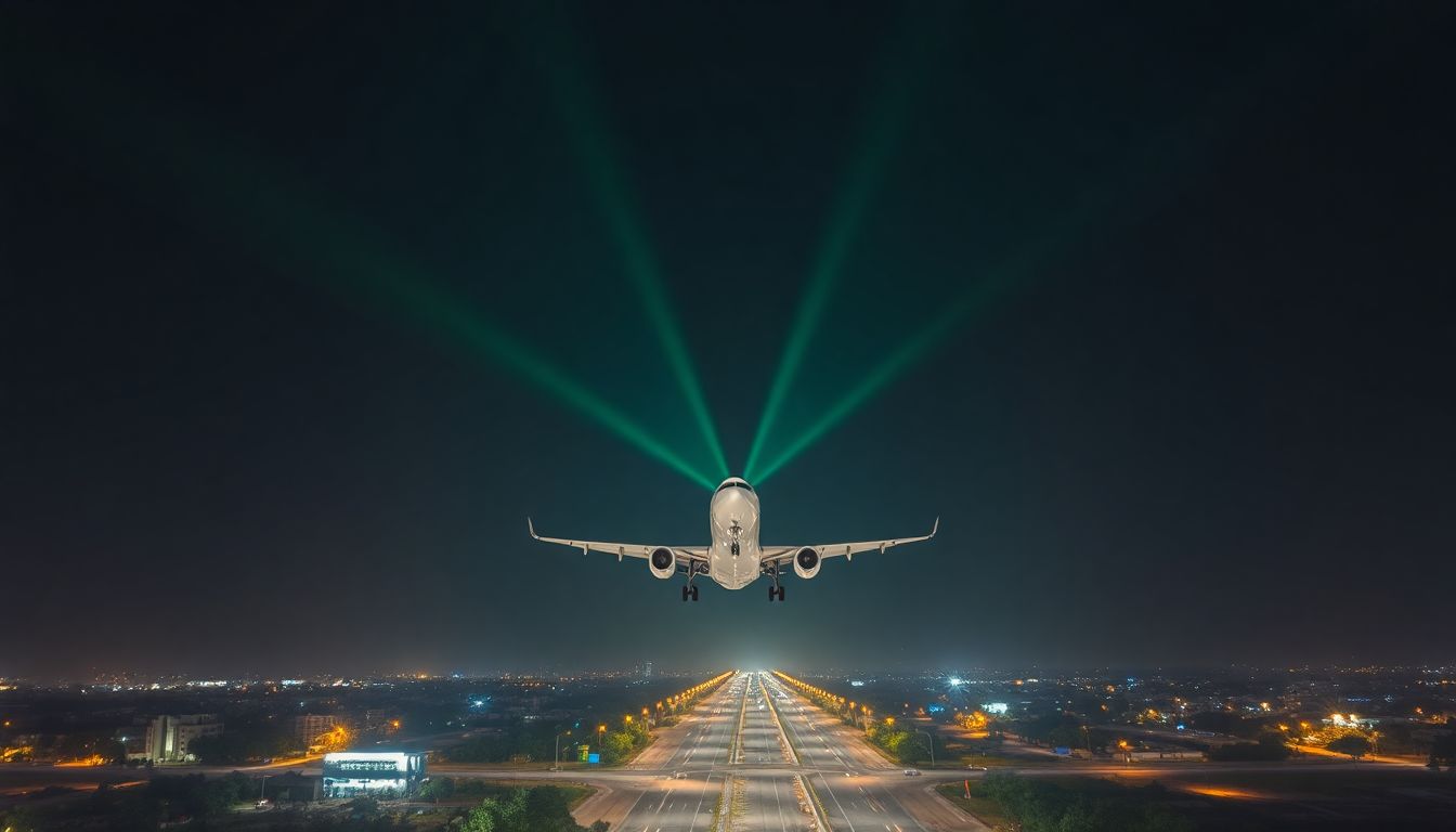 Air India Pilot Files ATC Complaint Over Disco Light During Landing at Shamshabad