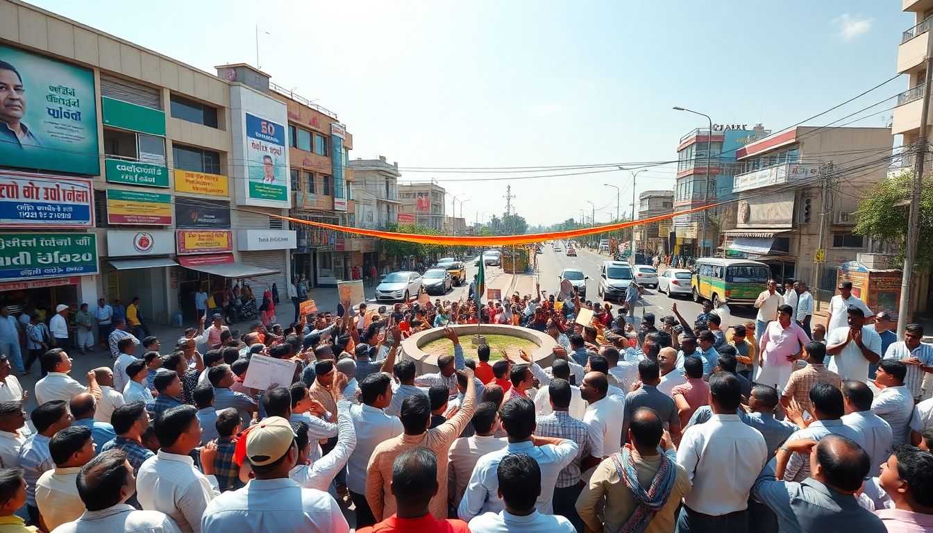 BRS Protests at Telangana Chowk in Karimnagar Over Congress Guarantees