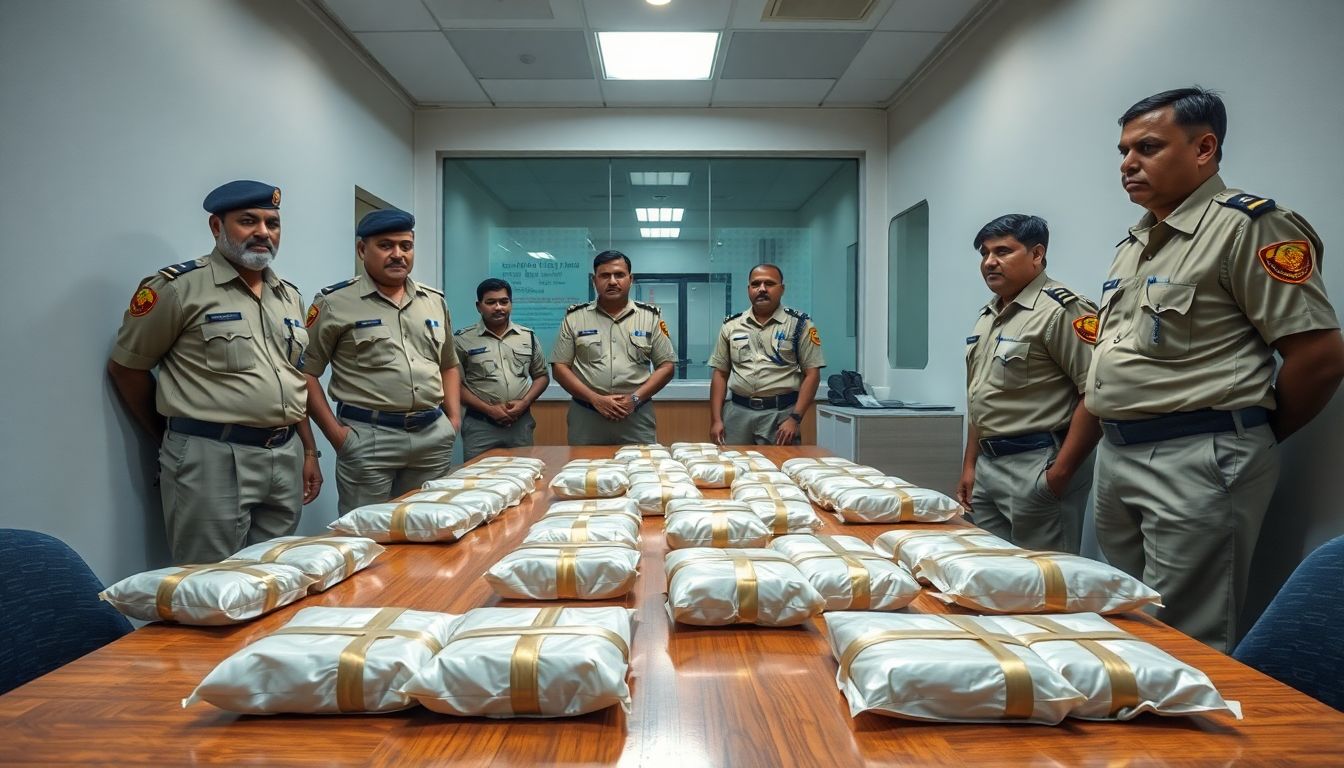 Two Arrested, Over 3 kg of Ganja Seized in King Koti and Allampalli Raids