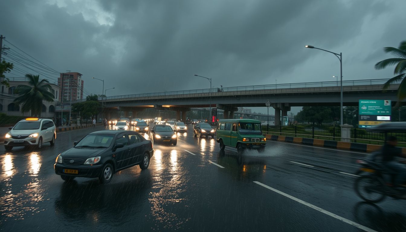 Heavy Rain Lashes Banjara Hills and Khairatabad, Kavadiguda Records 20.5 mm