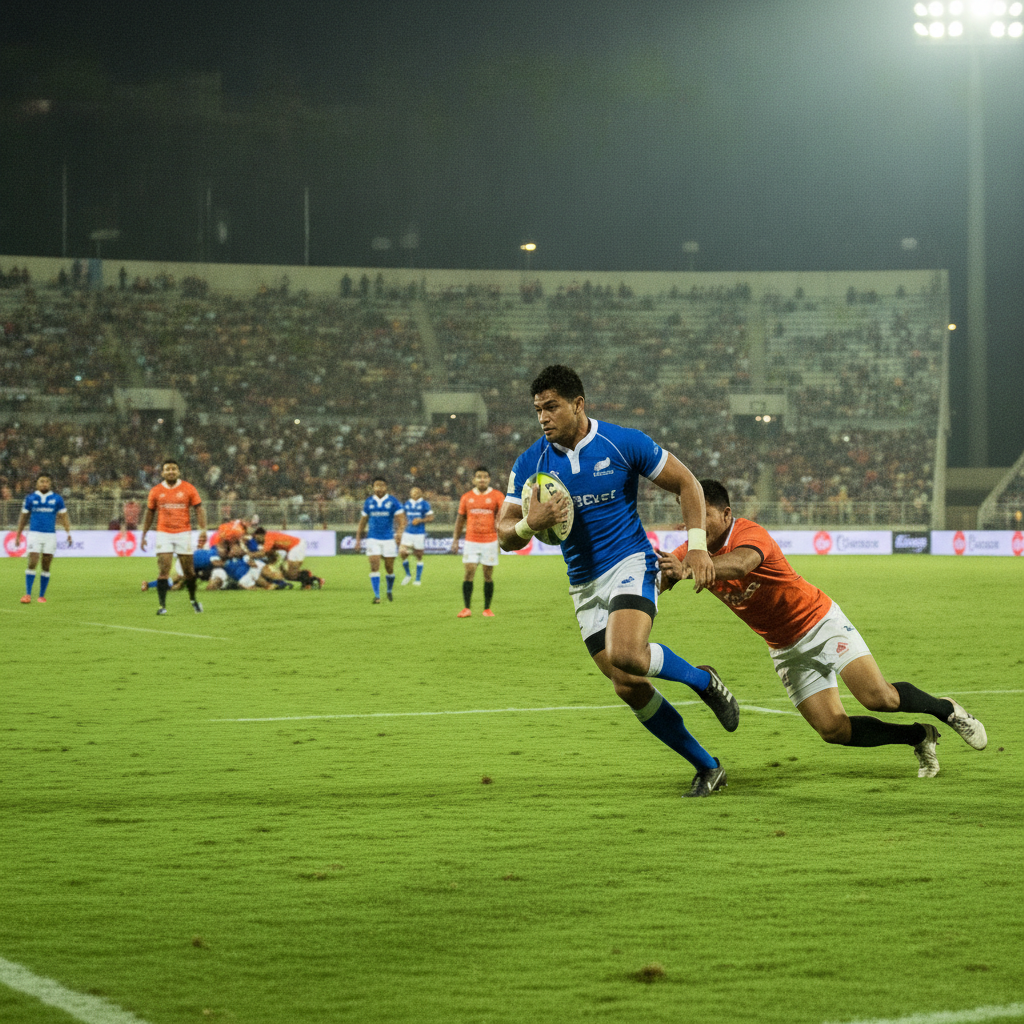 Mumbai Dreamers beat Hyderabad Heroes 12-10 in Gachibowli rugby clash