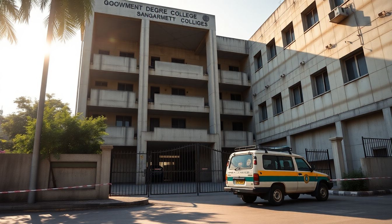 Two Masked Youths Assault 19-Year-Old Student at Tara Degree College in Sangareddy