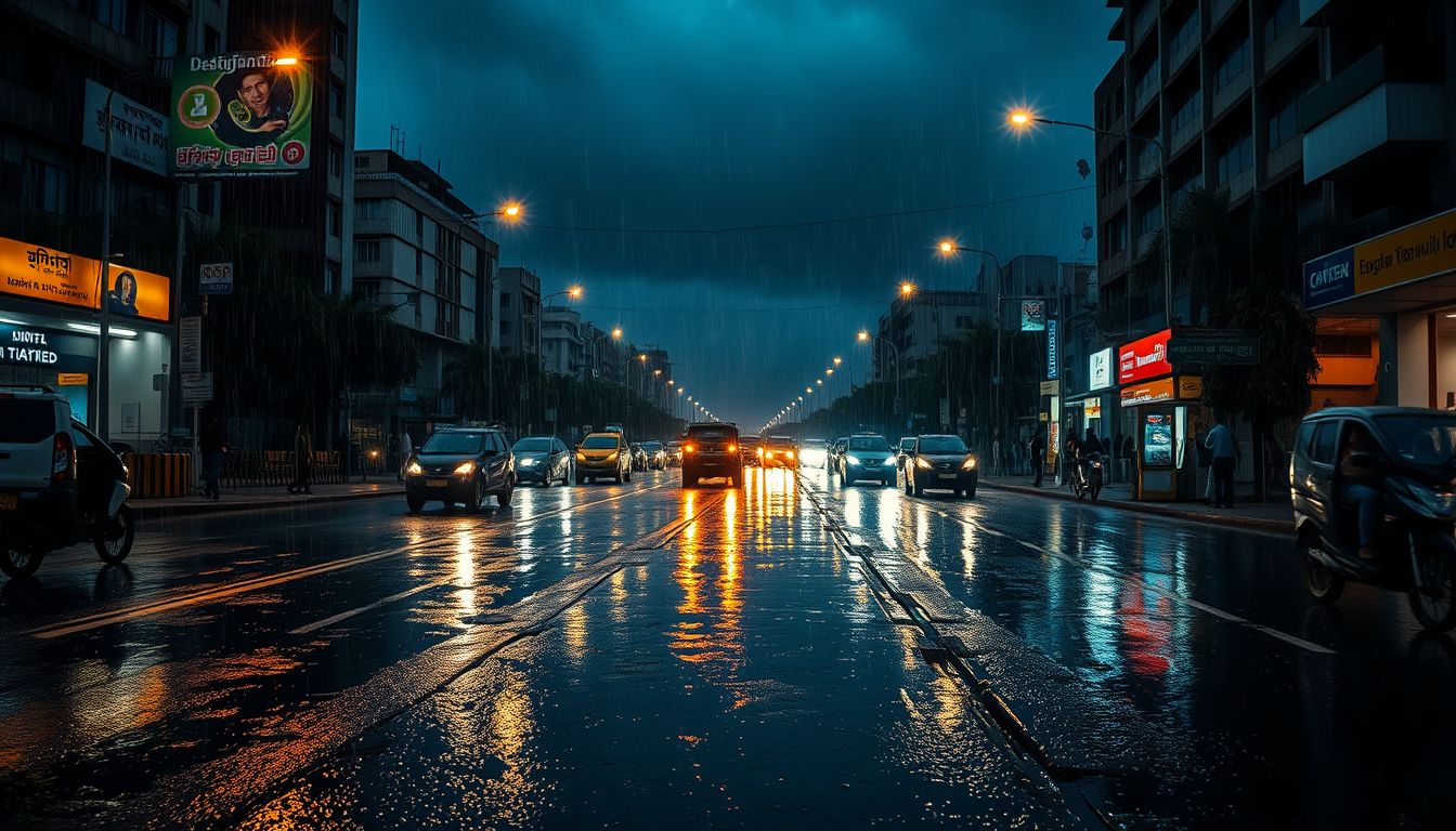 Low-Pressure Area to Trigger Moderate to Intense Rains Across Telangana