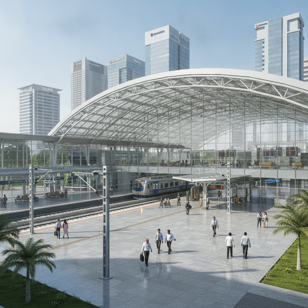 Hitec City Railway Station Redevelopment Nears Completion At Cost Of Rs 35.61 Crore