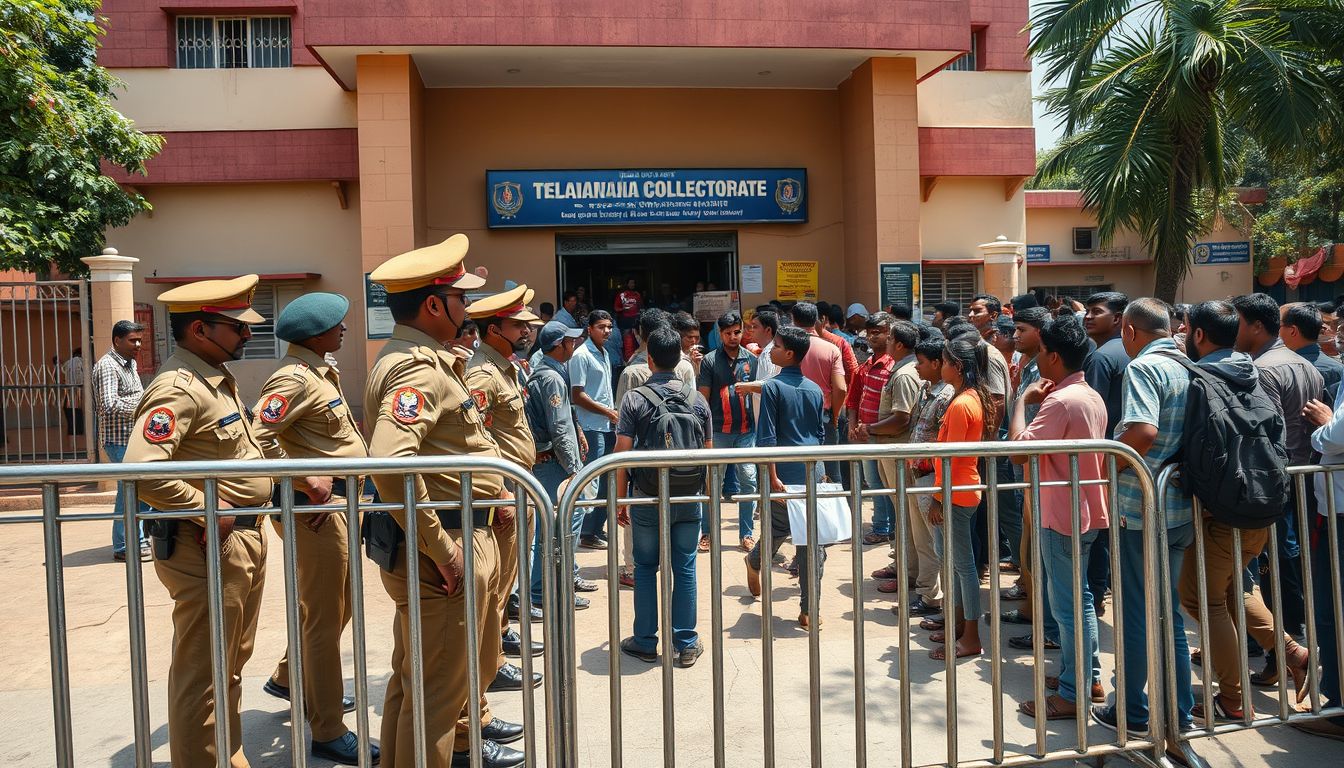 Probe Ordered Against Police Inspector Over Conduct During Mahabubabad Student Protest