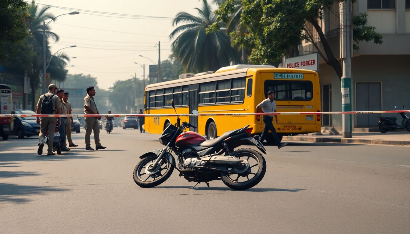 Moosapet woman killed as college bus runs over two-wheeler in Kukatpally