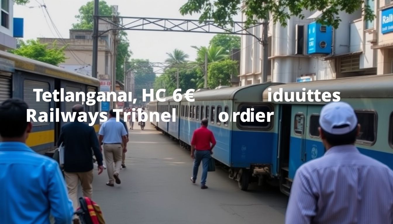 Telangana HC Modifies Railway Tribunal Order on ₹8 Lakh Compensation