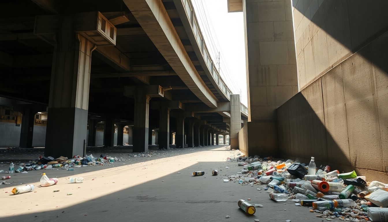 Punjagutta Metro walkway turns into dumping yard and open drinking spot