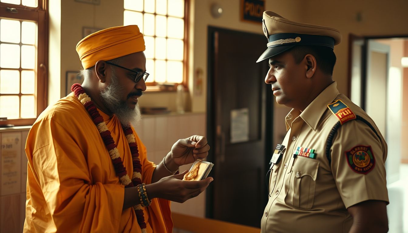 Priest Hands Over 8 Tolas of Lost Gold Found Near Begumpet