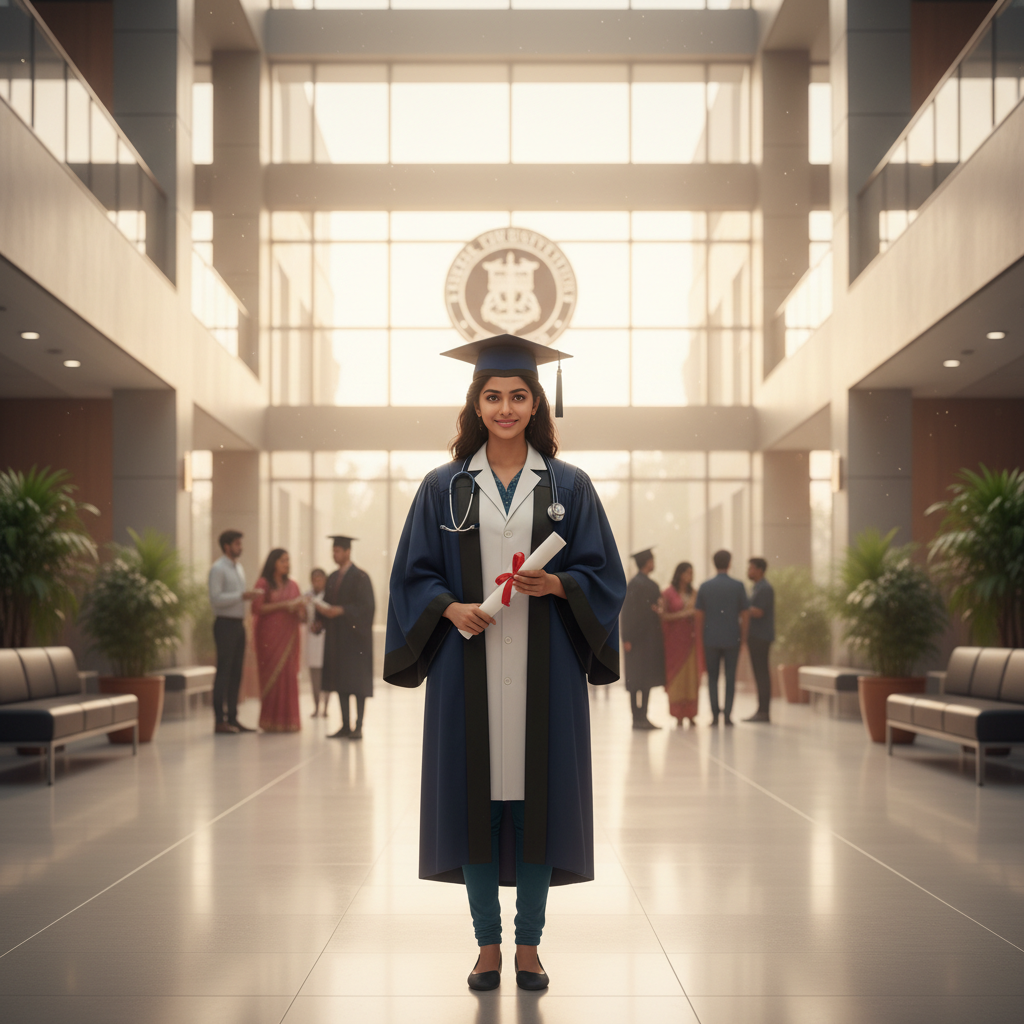 Actress Sreeleela Graduates With MBBS Degree From Mumbai