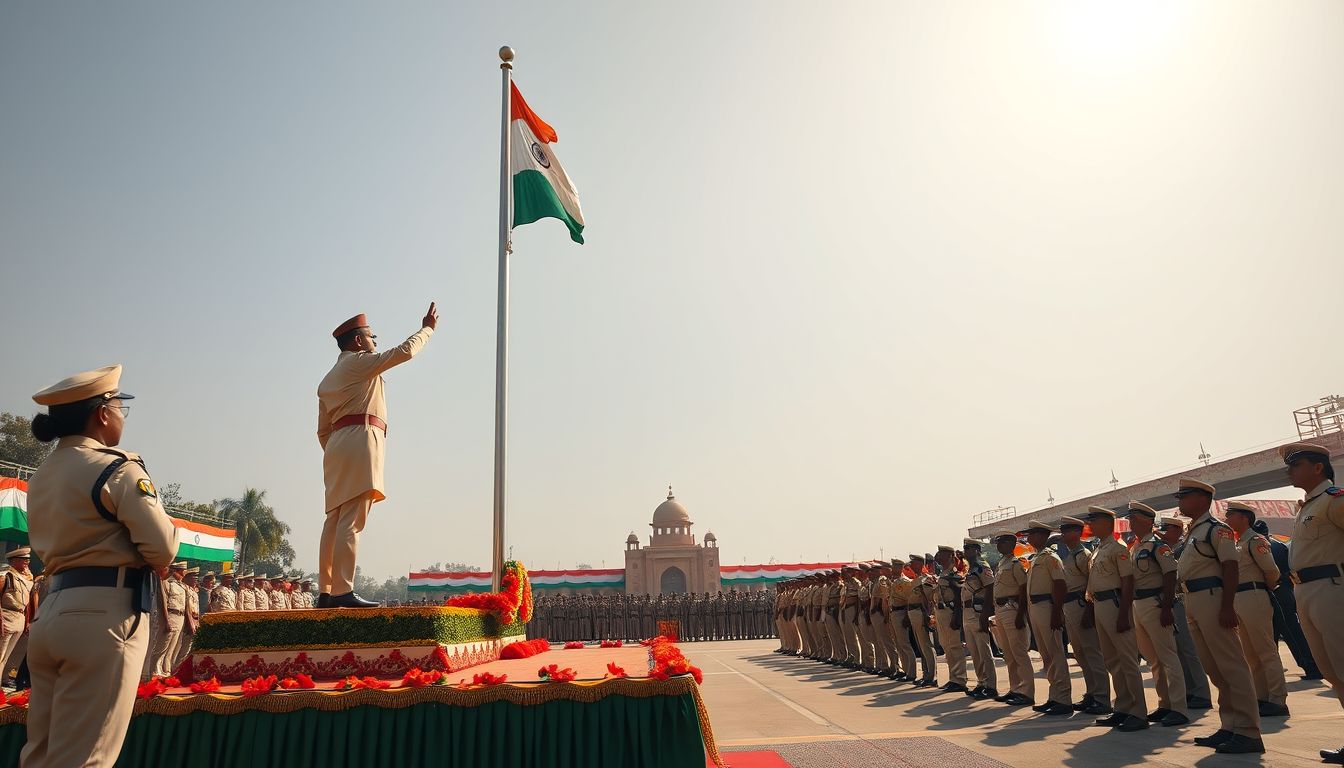 Ministers and Leaders Unfurl Tricolour Across Six Telangana Districts on Independence Day