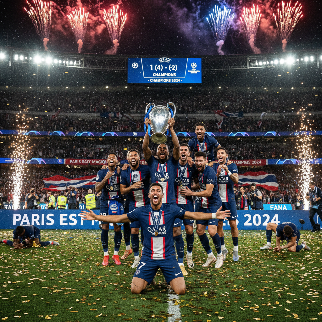 PSG Retains Champions League Title With Penalty Shootout Victory Over Arsenal