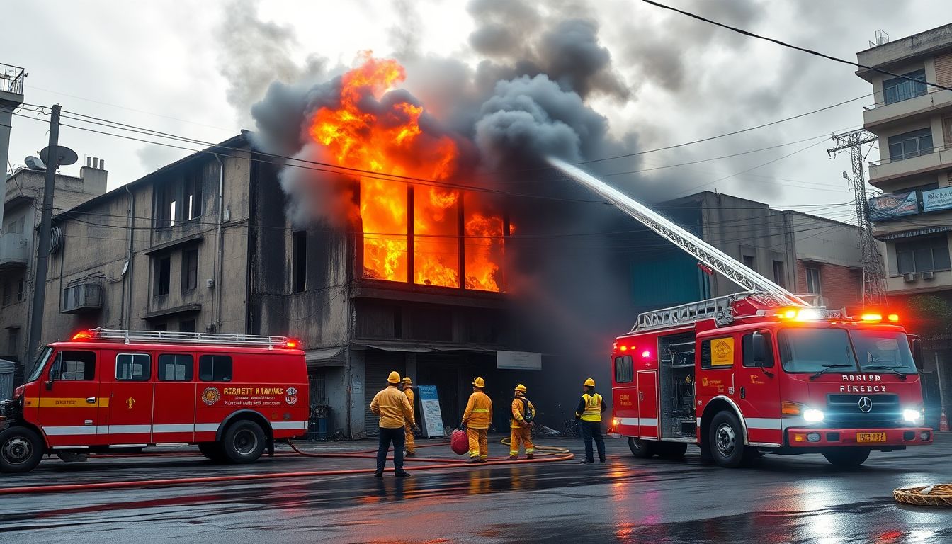 Major Fire Breaks Out at Furniture Godown in Gudimalkapur