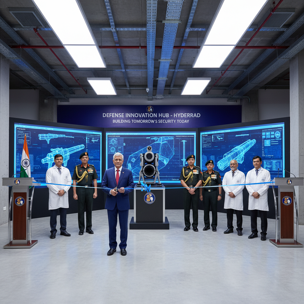 Rajnath Singh Inaugurates Advanced Weapon System Complex at DRDL in Hyderabad