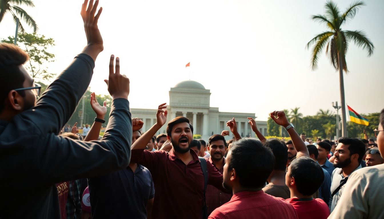 OUJAC Meeting Disrupted By Tussle At Telangana Martyrs Memorial In Hyderabad