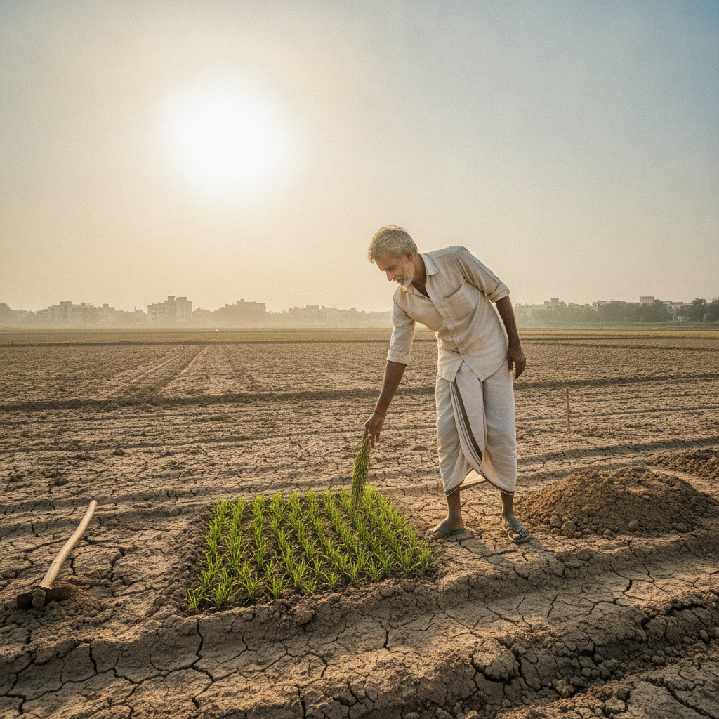 Government urges Hyderabad and state farmers to switch from paddy to dry crops