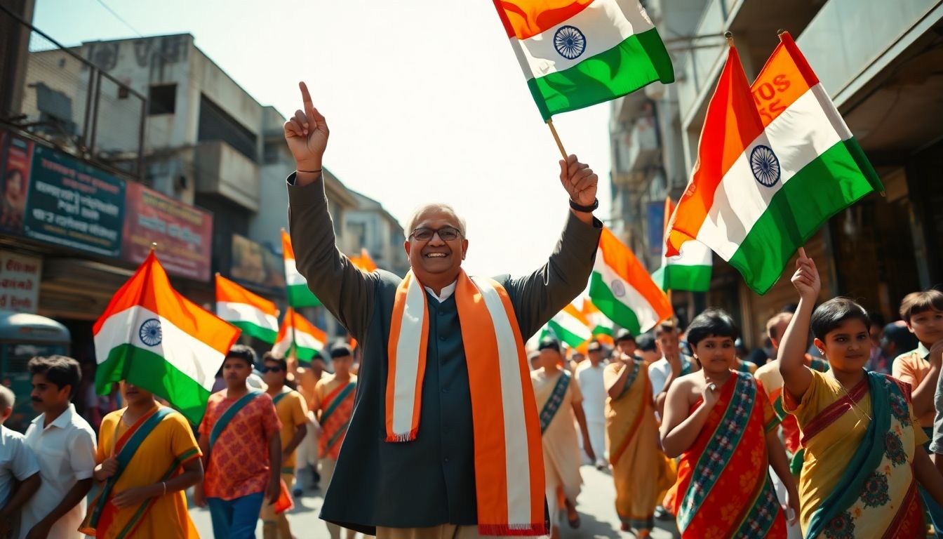 Sonu Sood Joins Tiranga Rally and Distributes Aid in Begum Bazaar