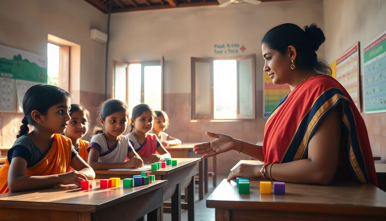 Kamareddy Teacher Transforms Gandhari Primary School With Innovative Math Lessons