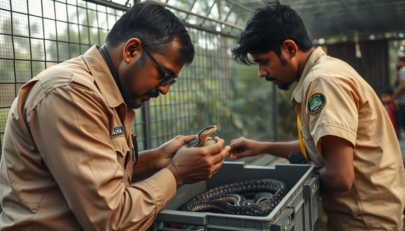 Seven Snakes Rescued From Charmers in Hyderabad Ahead of Nag Panchami