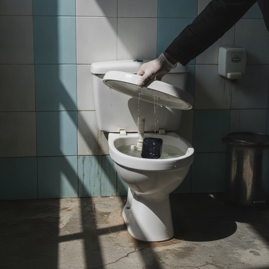 18-Year-Old NEET Candidate Caught Cheating With Phone Hidden in Flush Tank in Ragannaguda